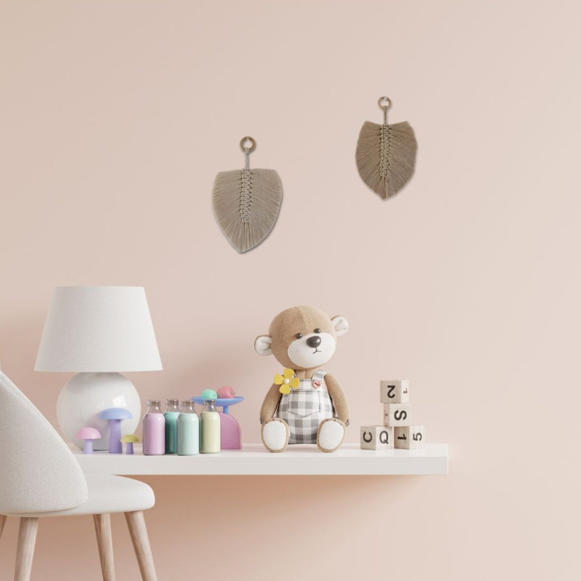 macramé wandhanger zelf maken , Boho style  muurdecoratie